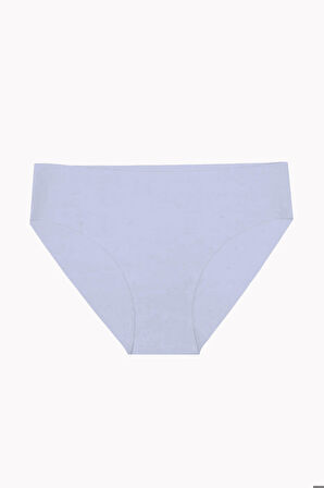 Açık Haki Mavi Lacivert  3lü Lazer Kesim Basic Külot