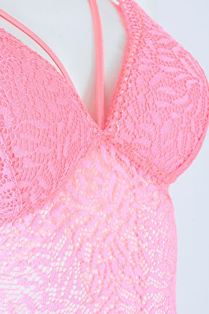 Pembe Karinos Bralet