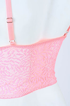 Pembe Karinos Bralet