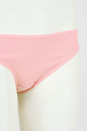 Pudra Yeşil Mavi  3lü Kaşkorse Basic Külot