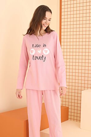 Somon Life is Lovely Pijama Takımı