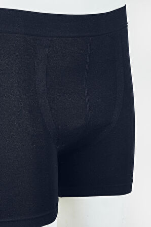 Lacivert Seamless Erkek Boxer