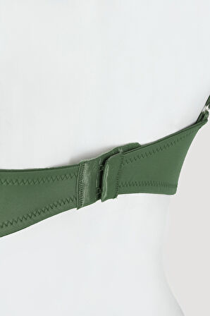 Haki Latina Hafif Destekli Sütyen