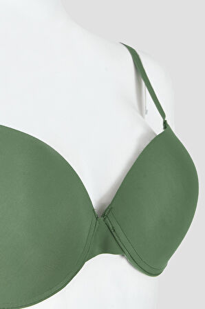 Haki Latina Hafif Destekli Sütyen