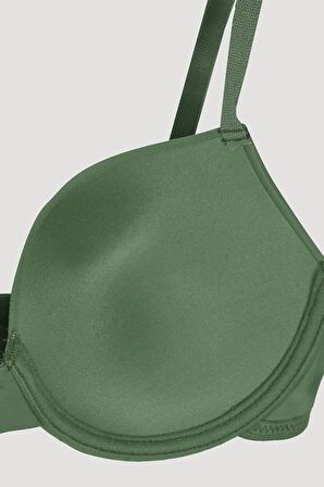 Haki Latina Hafif Destekli Sütyen