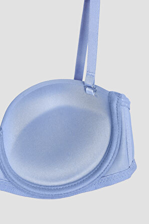 Mavi Latina Destekli Straplez Sütyen