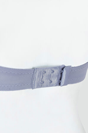 Gri Latina Double Push-Up Destekli Sütyen