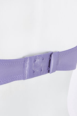 Lila Latina Hafif Destekli Sütyen