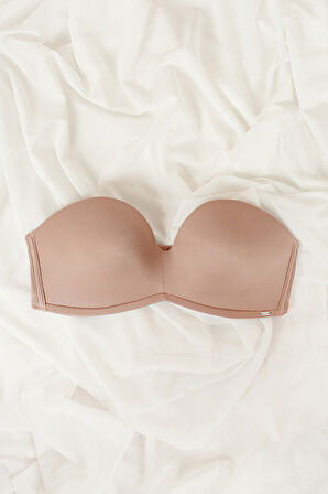 Vizon Askısız Straplez Destekli Sütyen