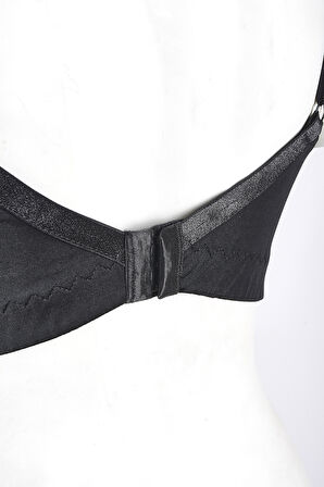 Siyah Rosa Minimizer Toparlayıcı Sütyen