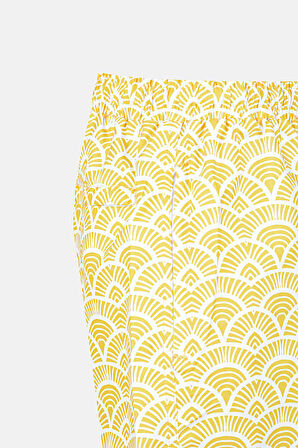 Sarı Arthus Mono Coral Erkek Deniz Şortu