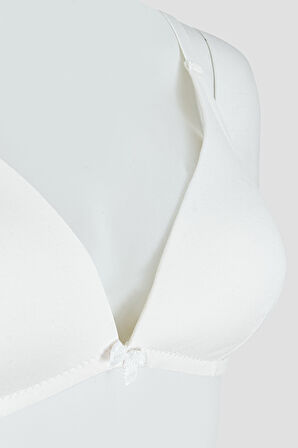 Ekru Say Cotton Soft Sütyen