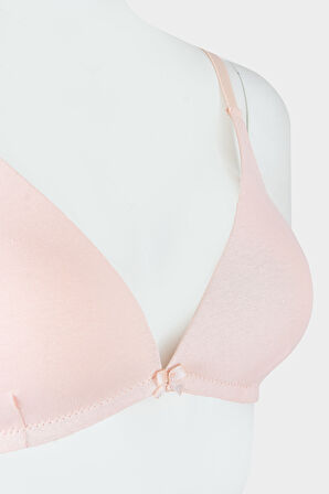 Rose Pembe Say Cotton Soft Sütyen