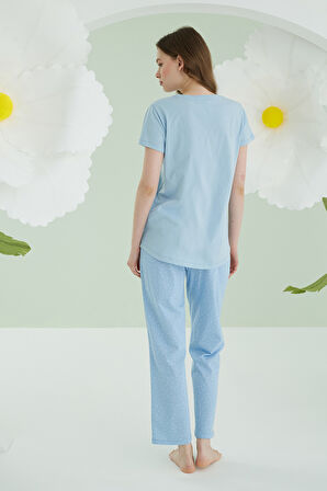 Mavi Good Day Pijama Takımı