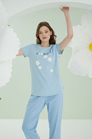 Mavi Good Day Pijama Takımı