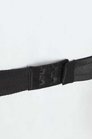 Siyah Luna Hafif Destekli Sütyen