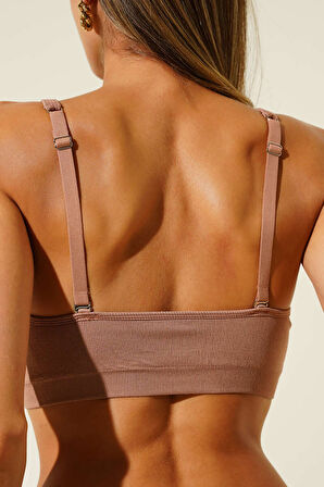 Vizon Light İnvisible V Kesim Dikişsiz Sütyen