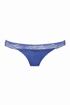 Lacivert Fiori String