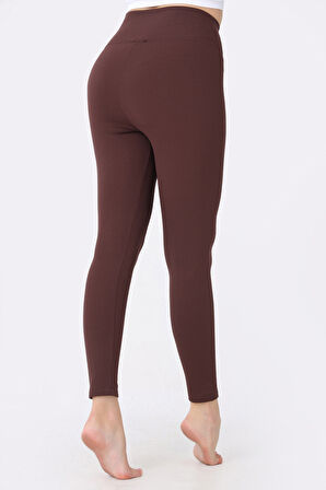 Kahverengi Fitilli Pucka Tayt