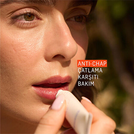 ATHENIAS Lip Balm Anti Chap SPF15 Organik Çilek Aromalı Dudak Bakımı Çatlak Karşıtı 15 gr