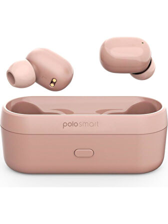 Polosmart FS55 Kablosuz Kulaklık Pembe + Polosmart PSSW13 Akıllı Bileklik Siyah Set 