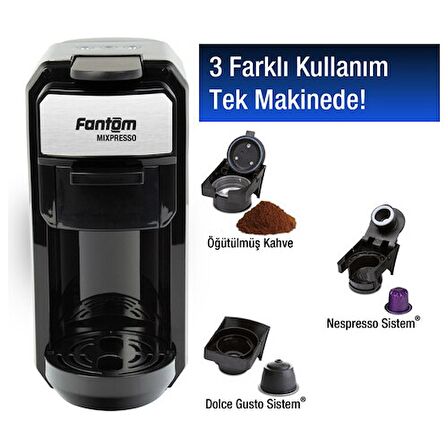 FANTOM MİXPRESSO KS 1450 ESPRESSO KAHVE MAKİNESİ