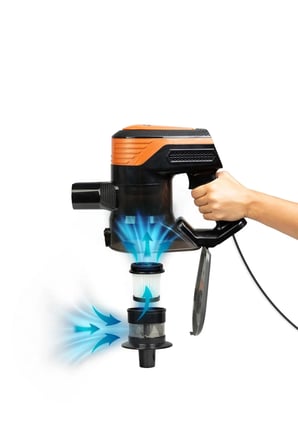 Fantom Pluto P 6000 Cyclone Dikey Elektrikli Süpürge Siyah