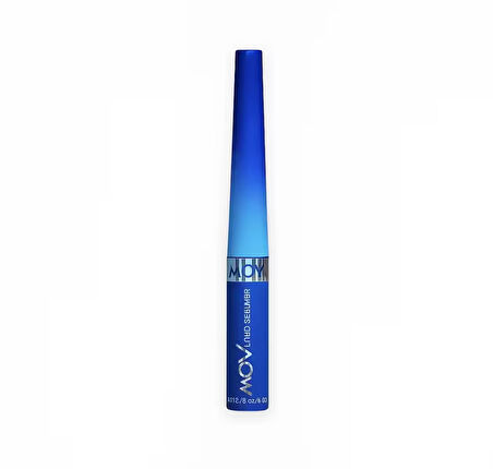 MOV Likit Eyeliner – Mavi, 3,5 g | Suya Dayanıklı ve Kalıcı
