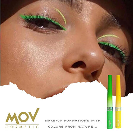 MOV Likit Eyeliner – Yeşil, 3,5 g | Suya Dayanıklı ve Kalıcı