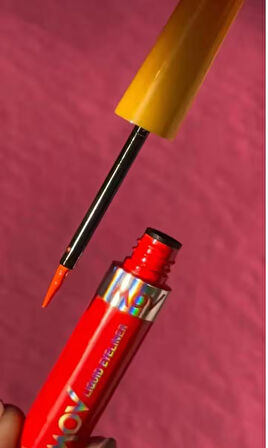 MOV Likit Eyeliner – Turuncu, 3,5 g | Suya Dayanıklı ve Kalıcı