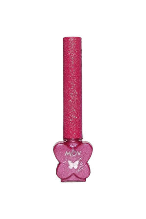 MOV Glitter Eyeliner Pembe – Işıltılı Pembe Kalem Eyeliner – Suya / Tere Dayanıklı & Parlak Görünüm