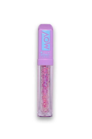 MOV Glitter Lip No:3 Mor | Mor Işıltılı Dudak Parlatıcısı