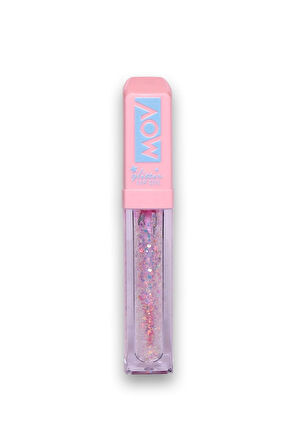 MOV Glitter Lip No:6 Pembe Dudak Parlatıcısı – Simli & Nemlendirici