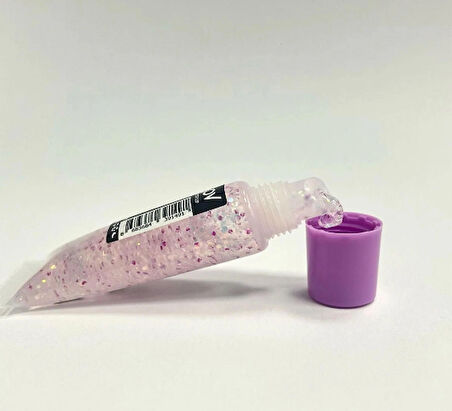 Glitter Lip Gloss No:1 Lila – Işıltılı Lila Dudak Parlatıcısı – Simli & Kalıcı Etki