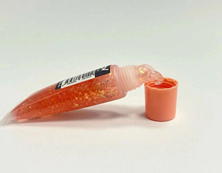 Glitter Lip Gloss No:3 Yavruağzı – Işıltılı Nude / Simli Dudak Parlatıcısı