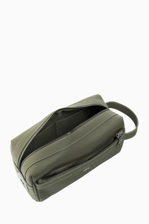 Damy Hakiki Deri Unisex Parmak Okuyuculu El Çantası 8414 - Vizon