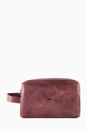 Damy Hakiki Deri Unisex El Çantası 8415 - Bordo