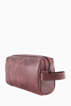 Damy Hakiki Deri Unisex El Çantası 8415 - Bordo