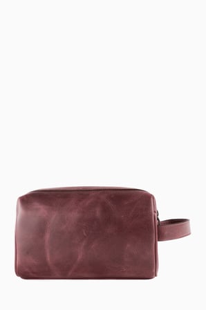 Damy Hakiki Deri Unisex El Çantası 8415 - Bordo