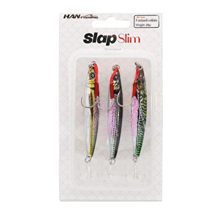 Hanfish Slap Slim Lazer Mix Jig Yem 20gr