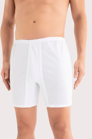 Erkek Paçalı Külot Boxer 6'lı Paket %100 Pamuk Penye