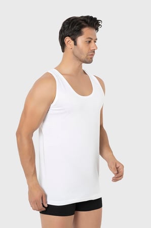 Erkek Penye Atlet %100 Pamuk 3'lü Paket