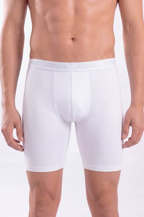 3'lü Paket Erkek Uzun Paçalı Boxer Pamuklu Likralı Esnek Kumaş