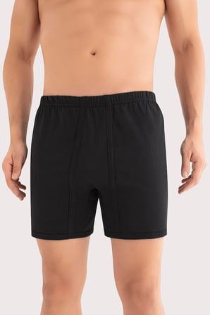 Erkek Paçalı Külot Boxer 6'lı Paket %100 Pamuk Penye