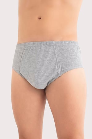 6'lı Paket Erkek Külot %100 Pamuk Penye