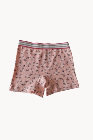 Kız Çocuk Boxer 3'lü Paket Pamuklu Likralı