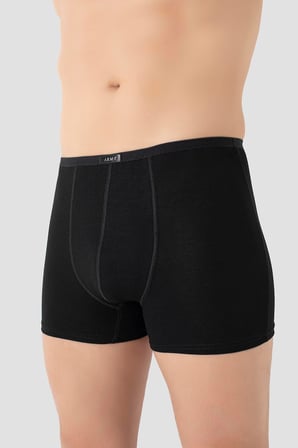 Erkek İnce Bel Lastikli Bambu Boxer 5'li Paket