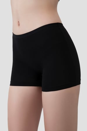 3'lü Paket Kadın Boxer Şort Pamuklu Likralı