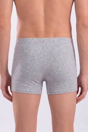 Erkek Boxer Düz 3'lü Paket Pamuklu Likralı