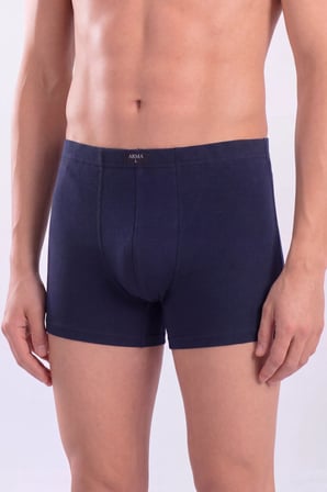 Erkek Boxer Düz 3'lü Paket Pamuklu Likralı
